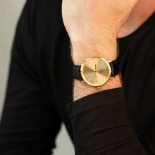 Carregar imagem no visualizador da galeria, Relógio Minimalista Preto Murray Full Gold 40mm