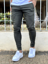 Carregar imagem no visualizador da galeria, Calça Alfaitaria Skinny Verde Militar