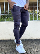 Carregar imagem no visualizador da galeria, Calça Alfaitaria Skinny Cinza Chumbo
