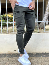 Carregar imagem no visualizador da galeria, Calça Alfaitaria Skinny  Verde Militar
