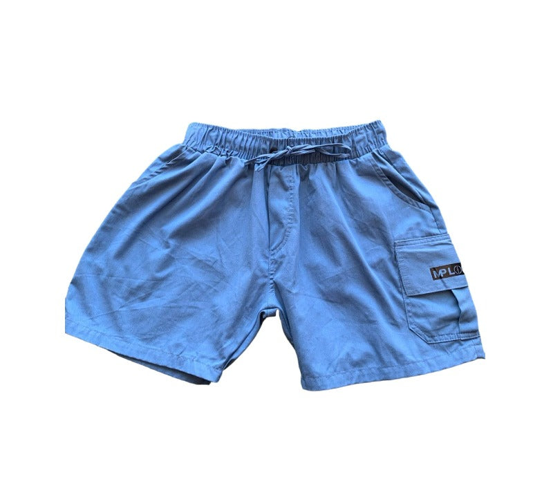 Short Cargo Azul