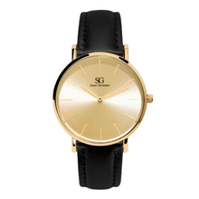 Carregar imagem no visualizador da galeria, Relógio Minimalista Preto Murray Full Gold 40mm
